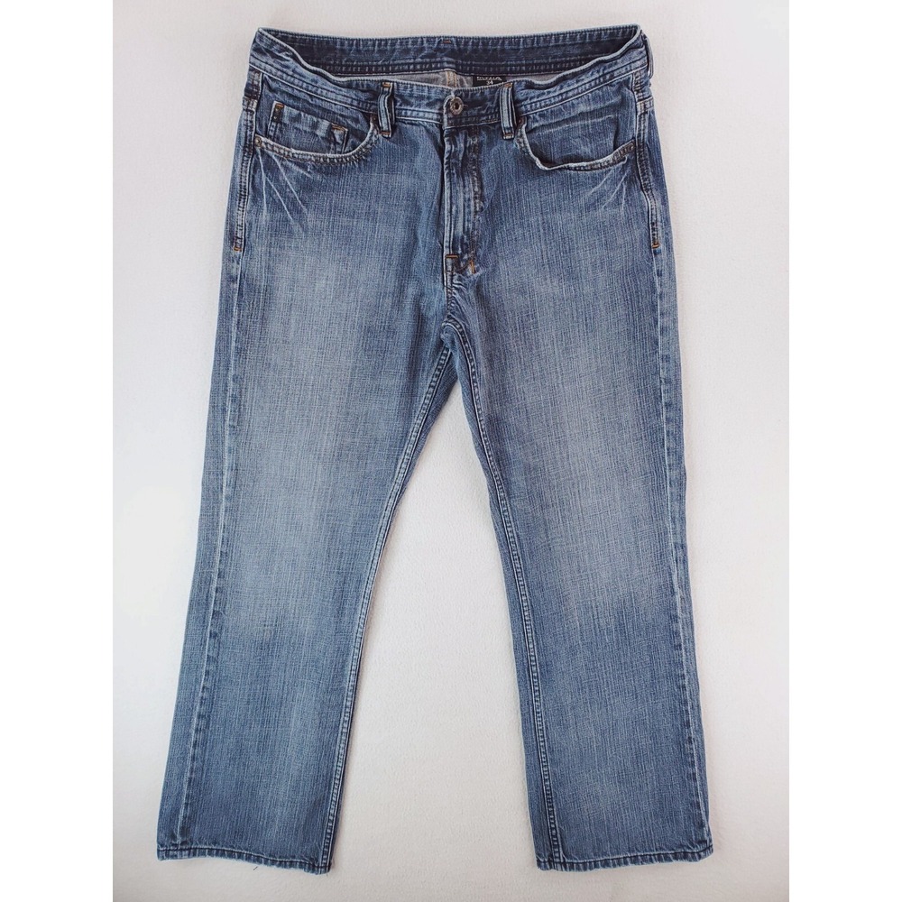 Buffalo David Bitton Jeans Mens 34x32 Ruffer Relaxed Straight Baggy Grunge‎